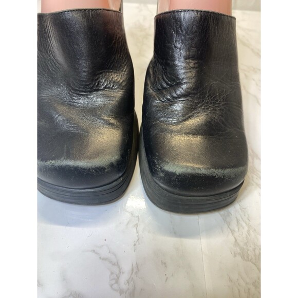 Women's Tommy Hilfiger 3" Black Platform Shoe *Block Heel * Square Toe *Size 8 - Picture 7 of 9